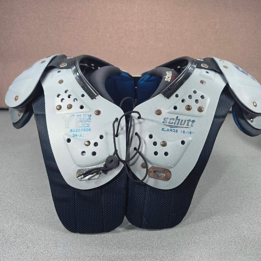 Schutt Y-Flex 4.2 Football Shoulder Pads 34"-36" Youth XL 15-16"